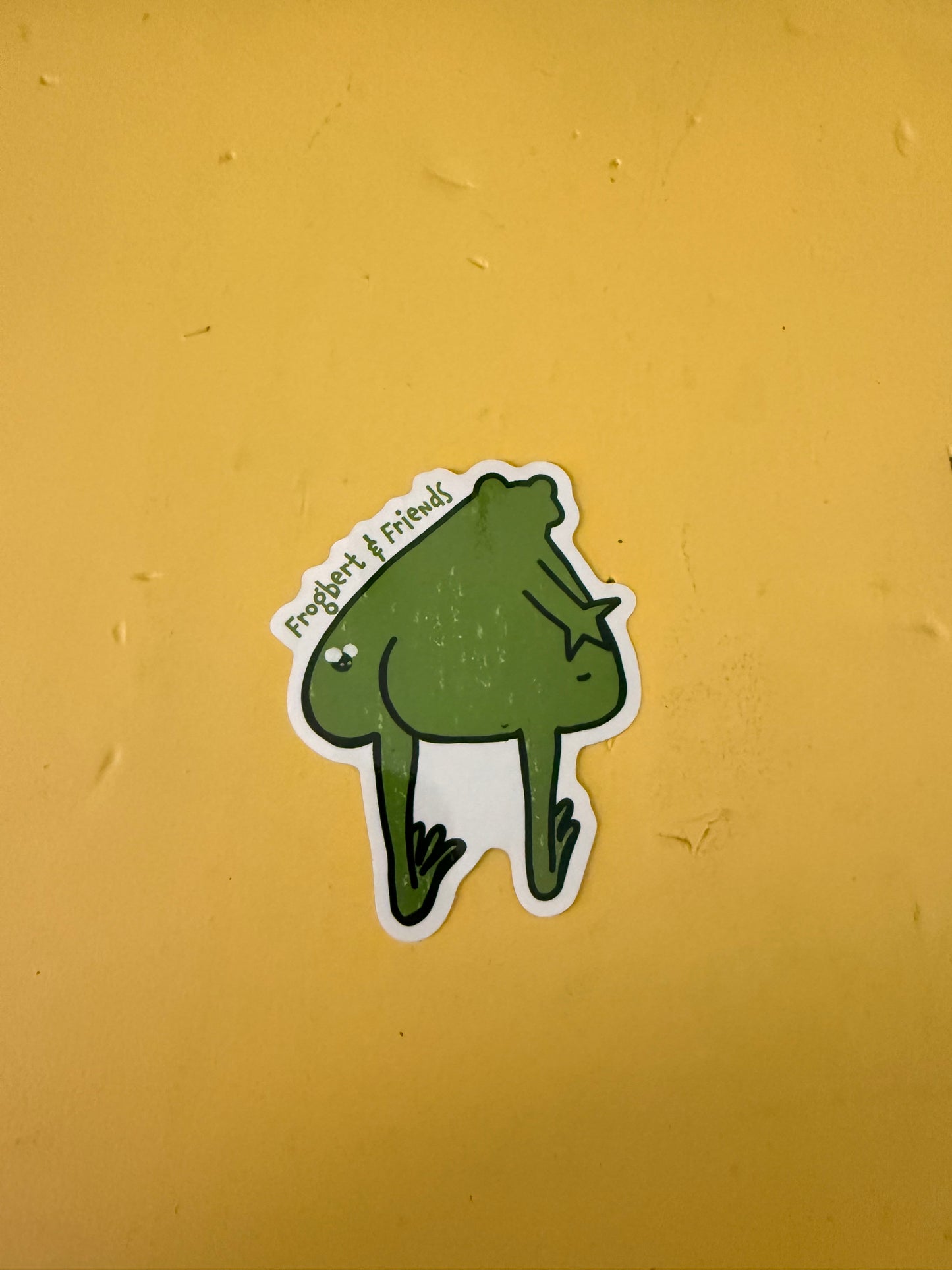 Large Frogbert Sticker