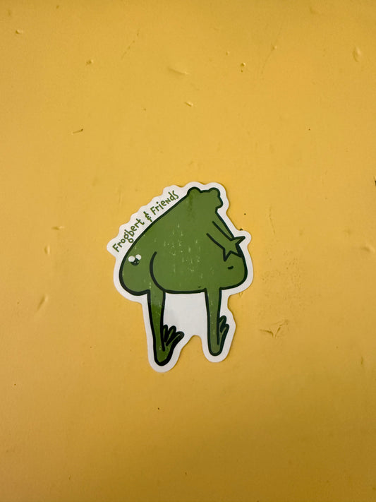 Large Frogbert Sticker