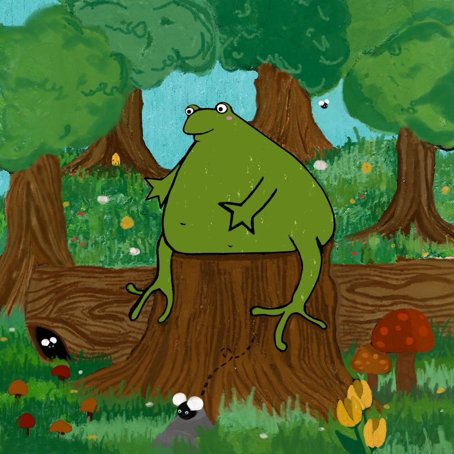 Frogbert’s Adventure The Search for a Friend Paperback Book